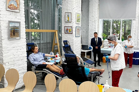 Донорская акция в Московской области