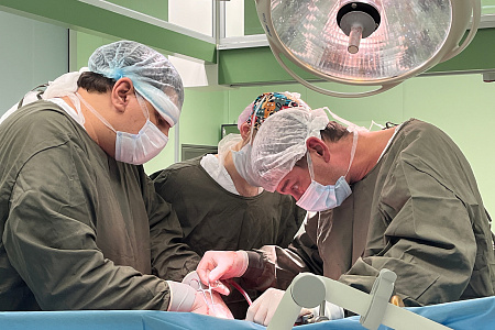 Хирурги Центра удалили редкую злокачественную опухоль нижней полой вены