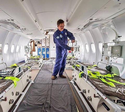 Развитие санитарной авиации ФМБА России