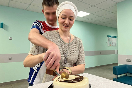 В ФМБЦ им.А.И. Бурназяна ФМБА России состоялась выездная свадебная церемония