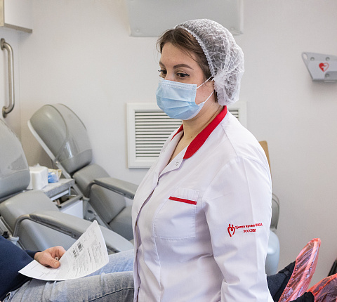  В ГНЦ ФМБЦ им.А.И.Бурназяна ФМБА России прошла донорская акция