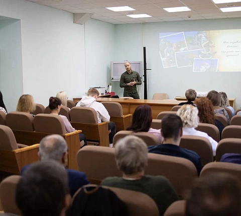 О службе и выборе в жизни: в канун воссоединения Крыма с Россией в ГНЦ ФМБЦ им.А.И.Бурназяна ФМБА России состоялся  проект «Диалог с Героем» 