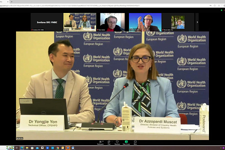 Заместитель гендиректора Центра - начальник Управления радиационной медицины А.Ю. Бушманов принял участие в техническом совещании ВОЗ