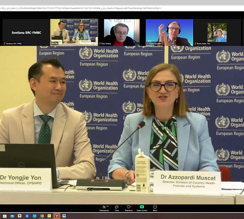 Заместитель гендиректора Центра - начальник Управления радиационной медицины А.Ю. Бушманов принял участие в техническом совещании ВОЗ