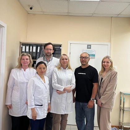 Специалисты из Казахстана прошли обучение на кафедре Регенеративной медицины, гематологии, молекулярной цитогенетики 