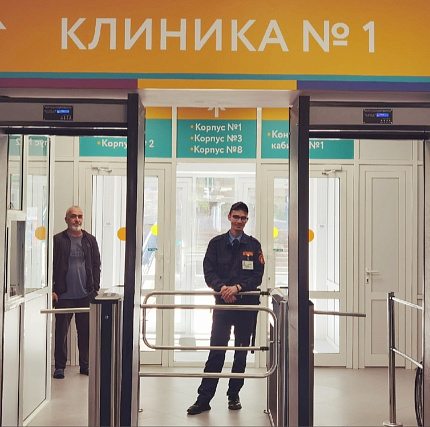 Входная группа ФМБЦ им. А.И. Бурназяна открыта!