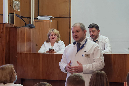 Встреча генерального директора А.С. Самойлова  с коллективом