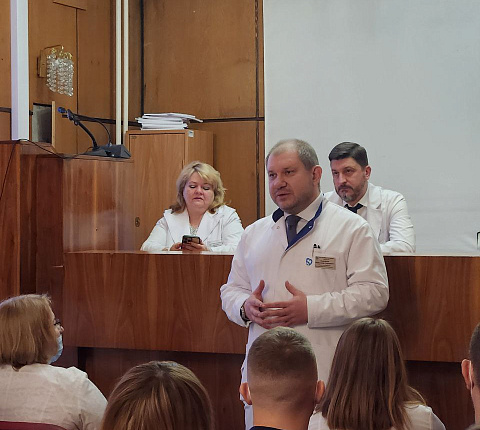 Встреча генерального директора А.С. Самойлова  с коллективом