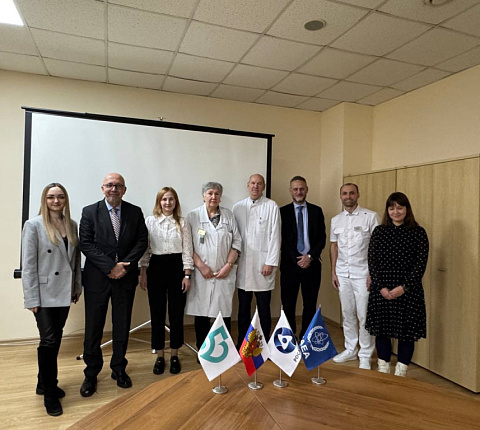 Делегация экспертов из  МАГАТЭ посетила с рабочим визитом ФМБЦ им.А.И. Бурназяна