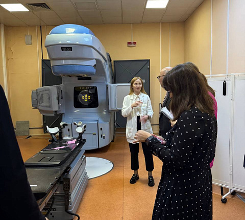 Делегация экспертов из  МАГАТЭ посетила с рабочим визитом ФМБЦ им.А.И. Бурназяна