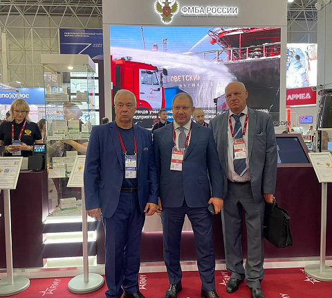 Электронные системы медосмотров и мобильные комплексы. ФМБЦ им. А.И. Бурназяна на форуме "Армия-2023"