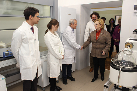 Вероника Скворцова поздравила коллектив ФМБА России с 76-летием