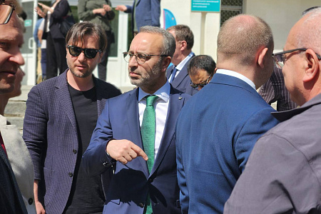 Делегация из Турецкой Республики посетила ФМБЦ им.А.И. Бурназяна