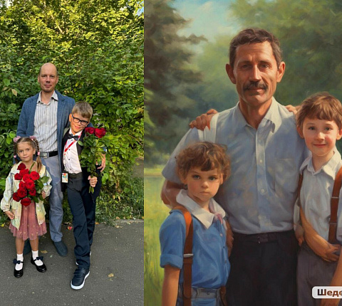 В МБУ ИНО в "День отца" провели творческий конкурс