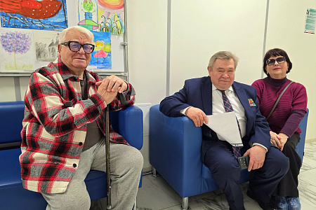 В ФМБЦ им. А.И. Бурназяна завершилась плановая диспансеризация ветеранов СЗАО г.Москвы