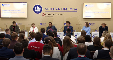 Молодежный Совет ЦФО ФМБА России на ПМЭФ - 2024