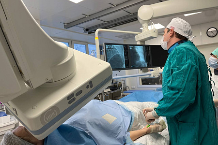 В ФМБЦ им.А.И. Бурназяна закупили новую ангиографическую систему