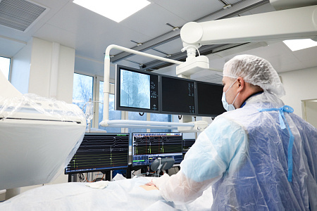 В ГНЦ ФМБЦ им.А.И.Бурназяна ФМБА России теперь доступен новый метод лечения аритмии – радиочастотная аблация (РЧА)