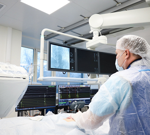 В ГНЦ ФМБЦ им.А.И.Бурназяна ФМБА России теперь доступен новый метод лечения аритмии – радиочастотная аблация (РЧА)