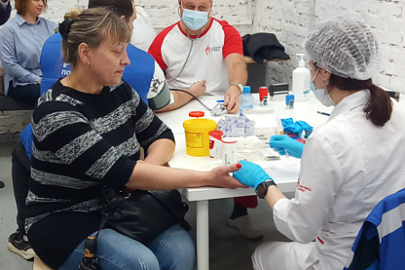 Донорская акция в Московской области