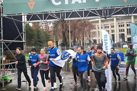 Финальный этап эстафеты «Огонь жизни» в Москве: молодёжь ФМБА России зажгла огонь добра и единства