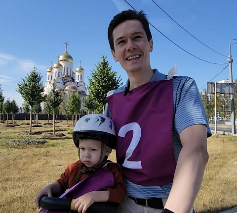 ФМБЦ им.А.И. Бурназяна на Московском осеннем велофестивале