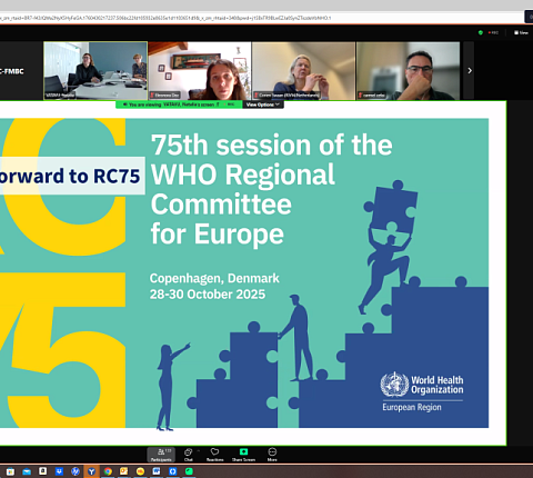 Сотрудники ГНЦ ФМБЦ им.А.И. Бурназяна ФМБА России приняли участие в техническом совещании ВОЗ