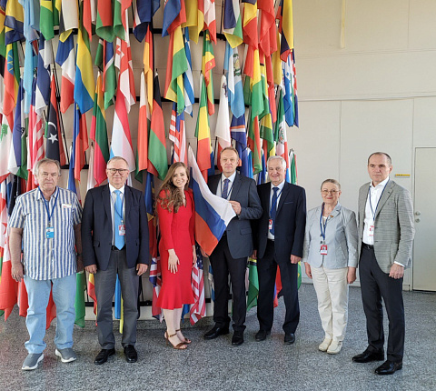 Ученые ГНЦ ФМБЦ им.А.И. Бурназяна ФМБА России приняли участие в 72-й сессии НКДАР ООН