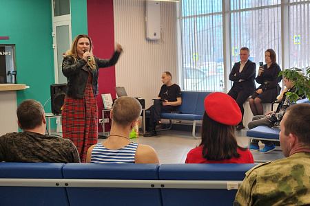 Концерт для военнослужащих, находящихся на лечении  в ФМБЦ им. А. И. Бурназяна ФМБА России