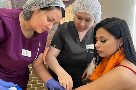 Выездная акция в ИМЭС: вместе мы дарим жизнь!