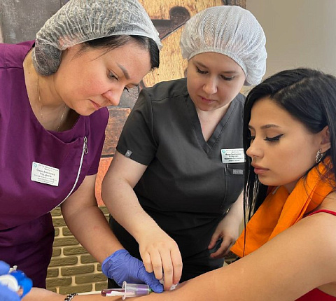 Выездная акция в ИМЭС: вместе мы дарим жизнь!