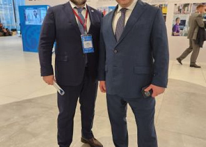 Генеральный директор ГНЦ ФМБЦ им.А.И. Бурназяна Александр Самойлов на Всероссийском конгрессе «Национальное здравоохранение-2024»