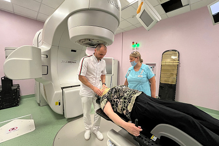 В ФМБЦ им.А.И. Бурназяна пациенты могут пройти стереотаксическое облучение