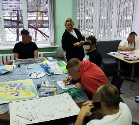 В ФМБЦ им.А.И. Бурназяна состоялась арт-терапевтическая встреча, направленная на преодоление эмоциональных трудностей