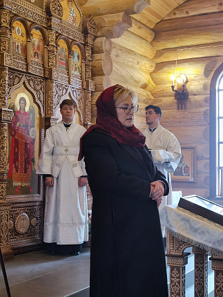 Освящение храмового корпуса