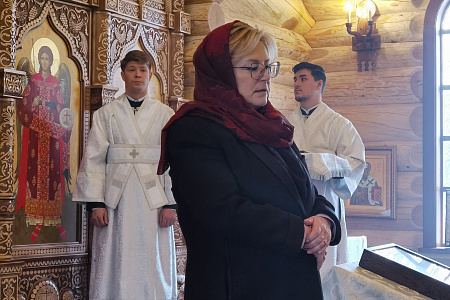 Освящение храмового корпуса