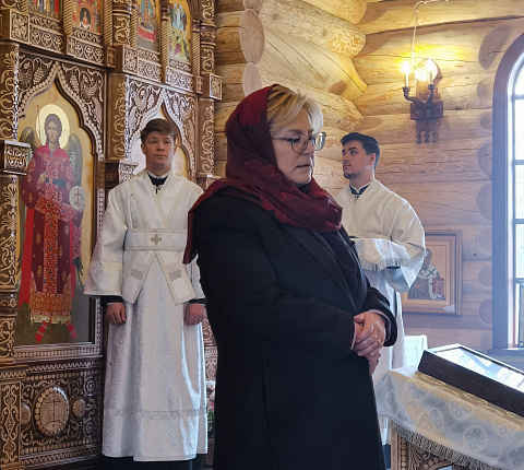 Освящение храмового корпуса