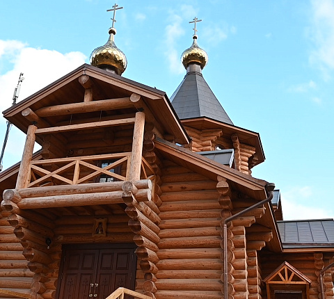 Освящение колоколов больничного храмового корпуса