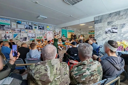 В ГНЦ ФМБЦ им.А.И.Бурназяна ФМБА России дали старт праздничным мероприятиям, приуроченным ко Дню защитника Отечества 