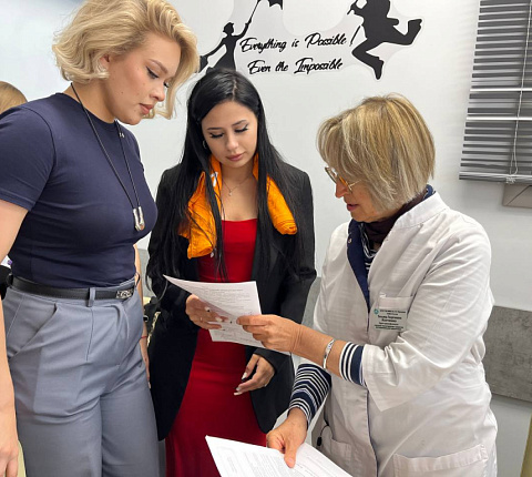 Выездная акция в ИМЭС: вместе мы дарим жизнь!