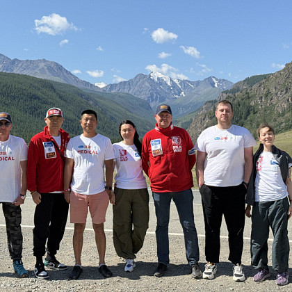 Врачи ФМБЦ им.А.И. Бурназяна в составе сводной команды ФМБА России обеспечили медицинский контроль участников ралли-рейда «Шелковый путь»