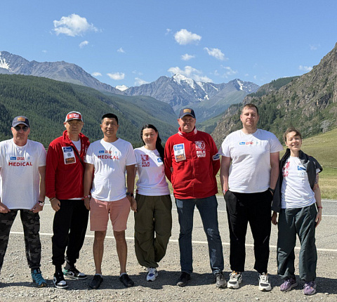 Врачи ФМБЦ им.А.И. Бурназяна в составе сводной команды ФМБА России обеспечили медицинский контроль участников ралли-рейда «Шелковый путь»