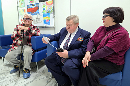 В ФМБЦ им. А.И. Бурназяна завершилась плановая диспансеризация ветеранов СЗАО г.Москвы