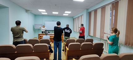 В ФМБЦ им.А.И. Бурназяна прошел тренинг по правильному дыханию для снятия стресса