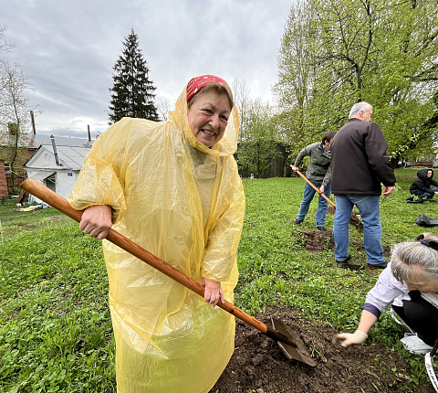 Сотрудники Центра присоединились к патриотической акции "Сады Победы"