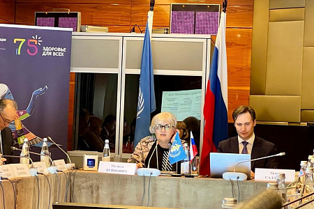 Сотрудники Центра приняли участие в торжественном мероприятии ВОЗ