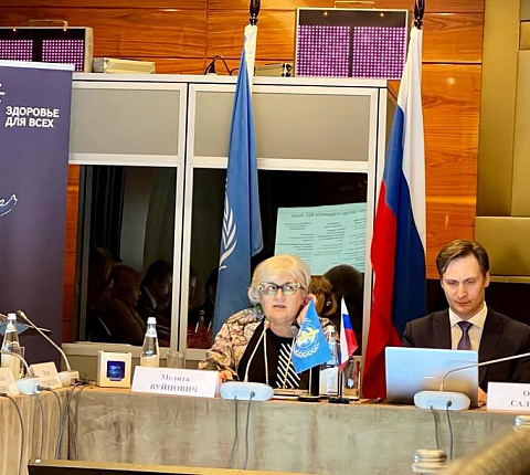Сотрудники Центра приняли участие в торжественном мероприятии ВОЗ