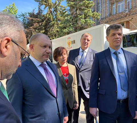 Делегация из Турецкой Республики посетила ФМБЦ им.А.И. Бурназяна