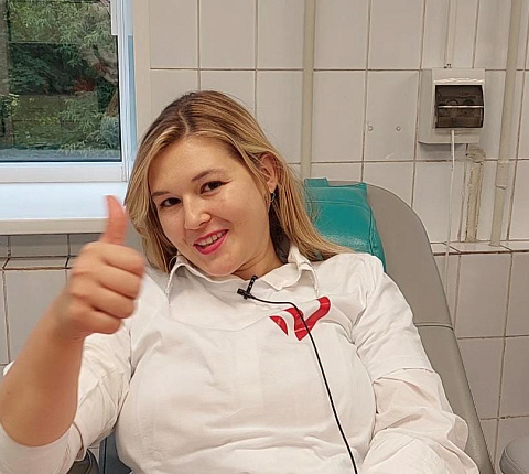 Ординаторы МБУ ИНО ФМБЦ им.А.И. Бурназяна  стали донорами крови