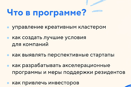 На старт, внимание: началась новая программа подготовки управленцев креативных кластеров Дальнего Востока!
